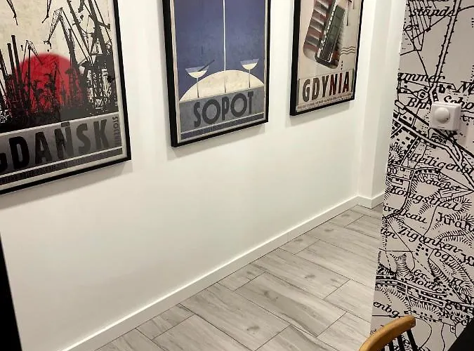 Apartament2 Tri-city Oliwa Ogrod, Prywatne Wejscie アパート グダニスク