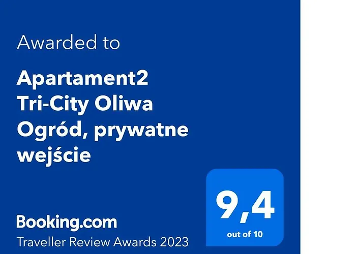 Apartament2 Tri-city Oliwa Ogrod, Prywatne Wejscie アパート