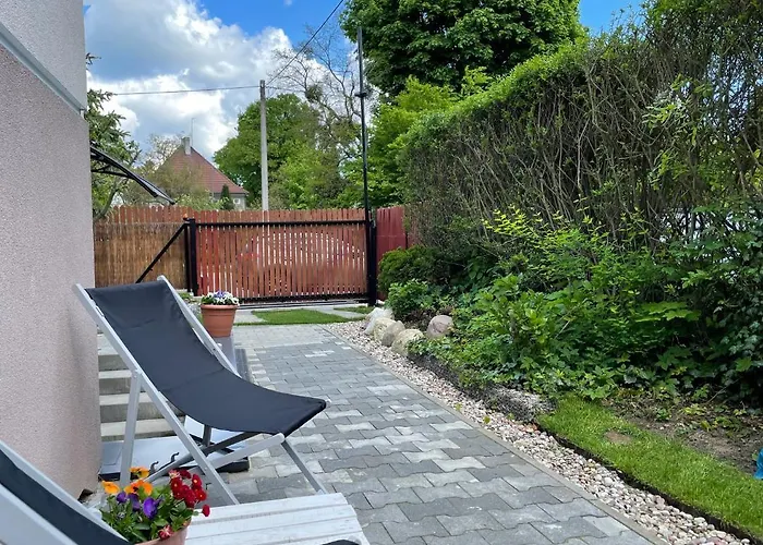 Apartament2 Tri-city Oliwa Ogrod, Prywatne Wejscie Apartman